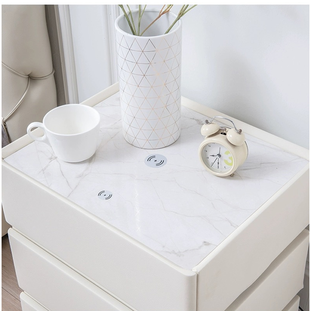 Умная прикроватная тумба с беспроводной зарядкой и подсветкой Smart Bedside Table