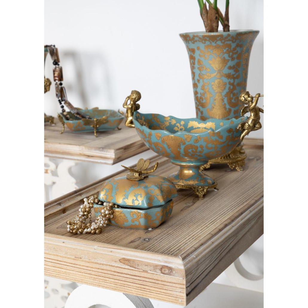 Фарфоровая чаша Два ангела Marlo Turi