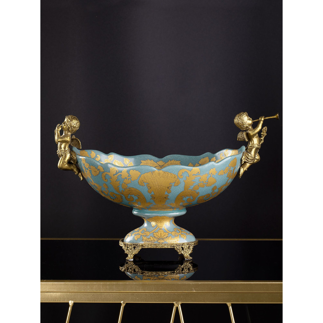 Фарфоровая чаша Два ангела Marlo Turi