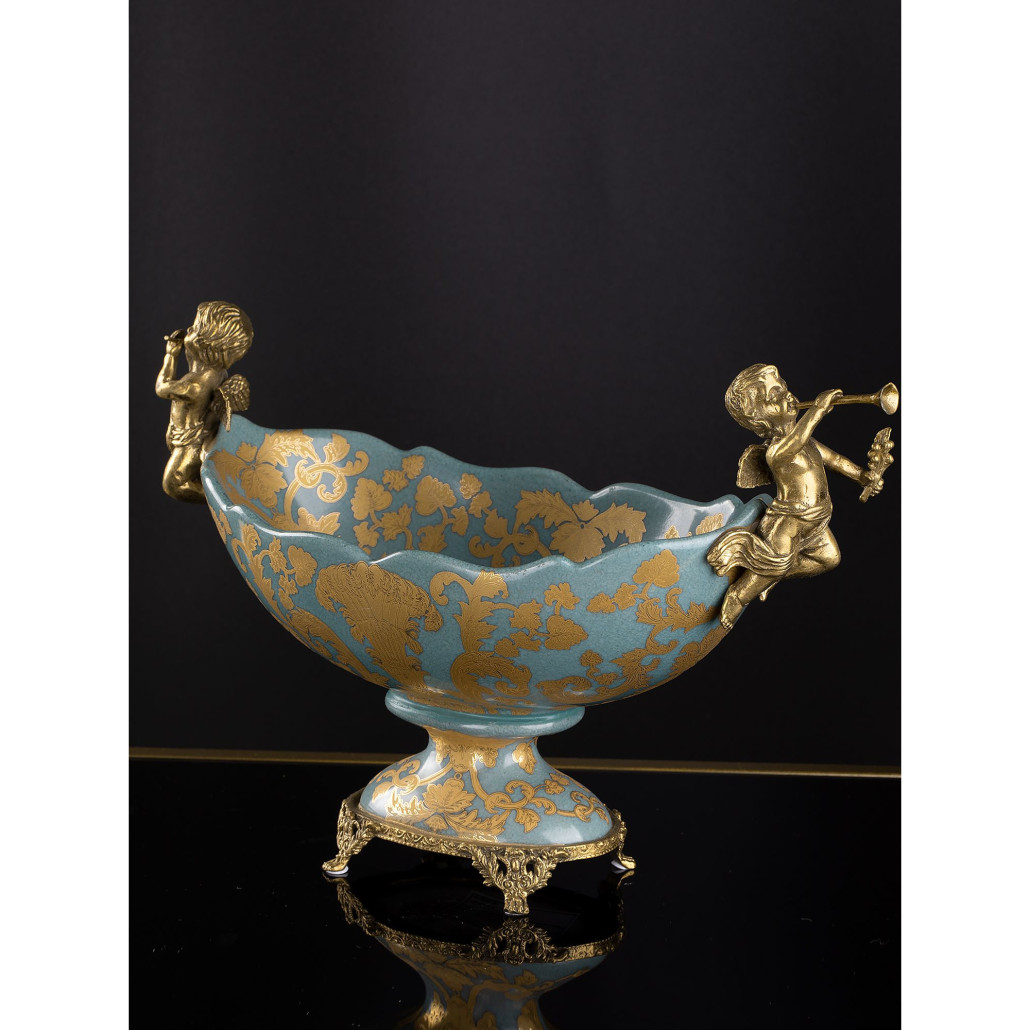 Фарфоровая чаша Два ангела Marlo Turi