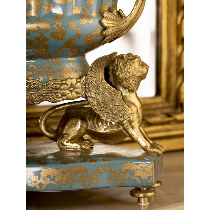 Фарфоровая чаша львах Bertini