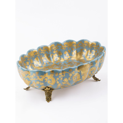 Фарфоровая чаша на ножках Bertini