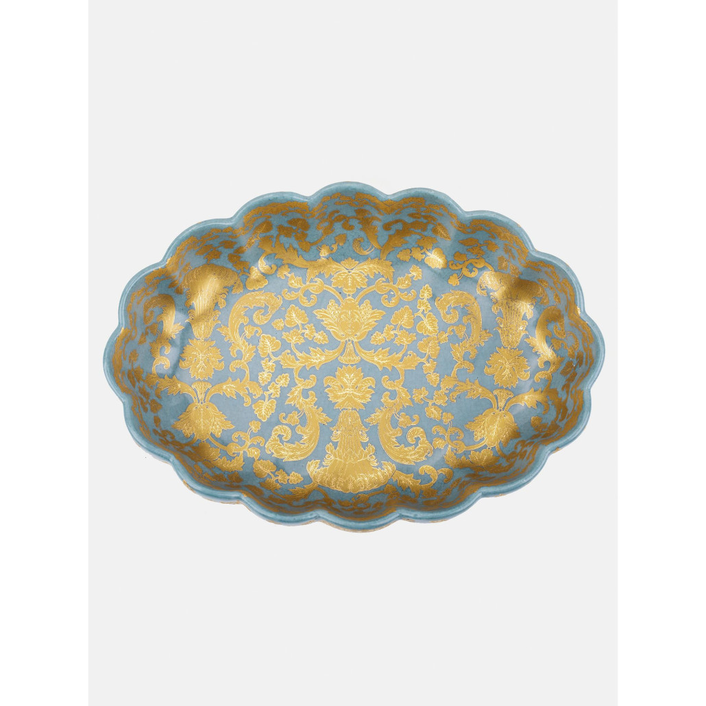 Фарфоровая чаша на ножках Bertini