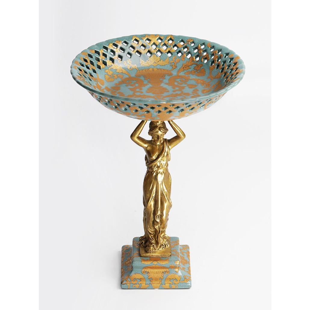 Фарфоровая чаша с девушкой Marlo Turi