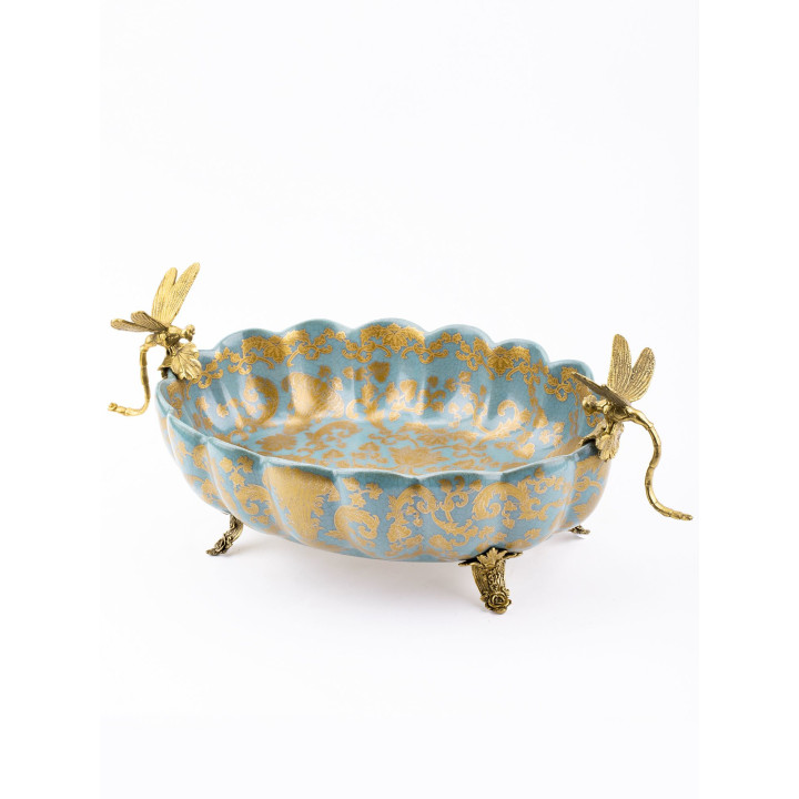 Фарфоровая чаша Стрекозы Marlo Turi