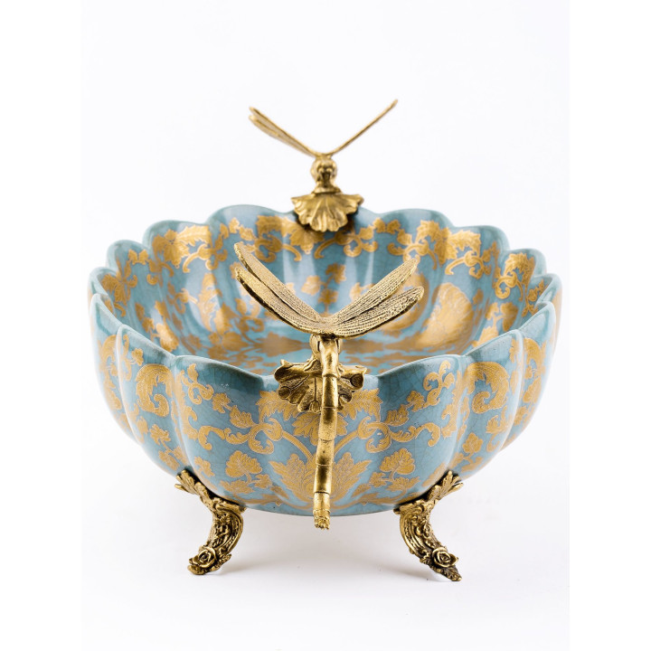 Фарфоровая чаша Стрекозы Marlo Turi