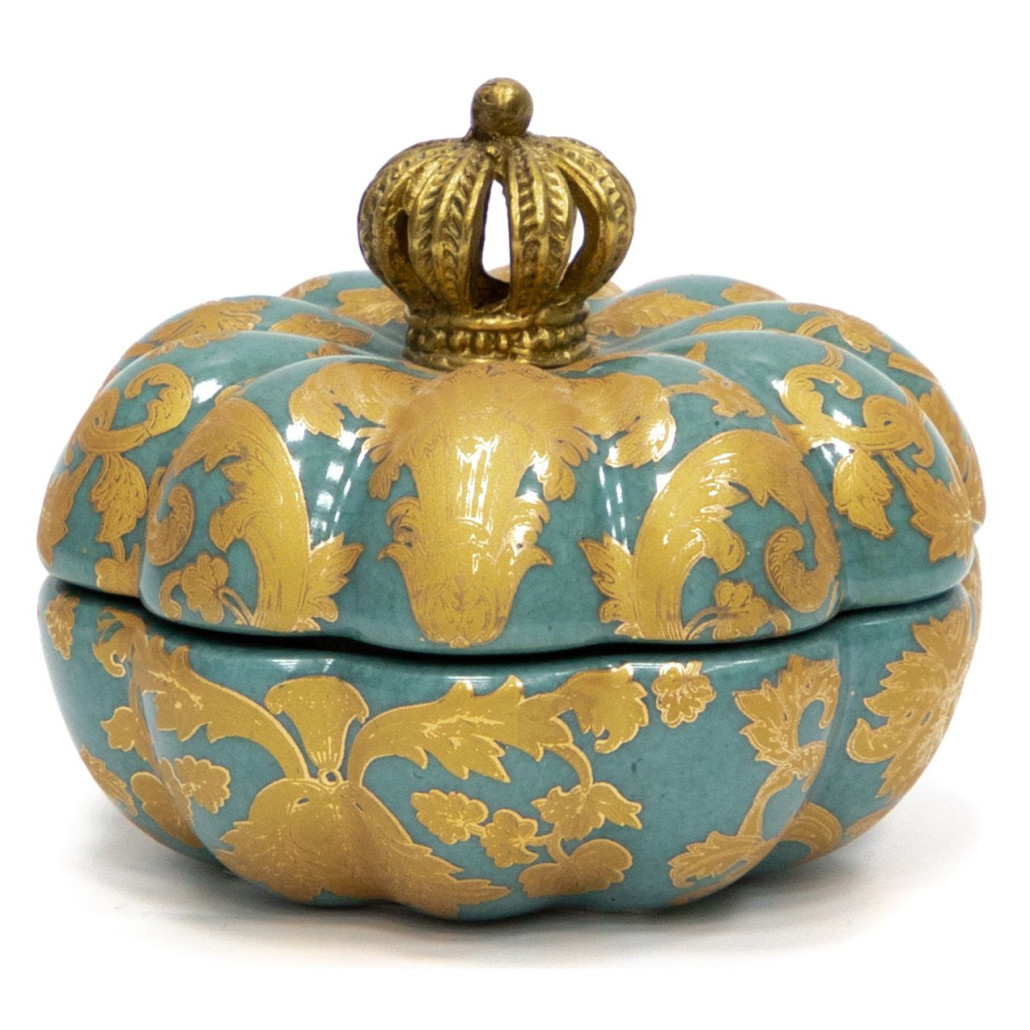 Фарфоровая шкатулка Crown