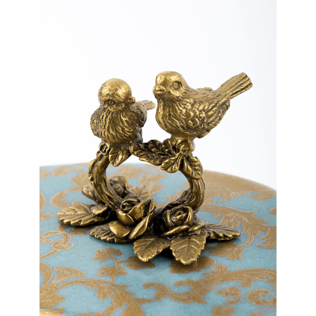 Фарфоровая шкатулка Married birds