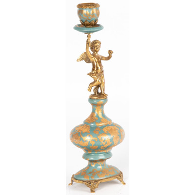 Фарфоровый подсвечник Ангел во главе Voki