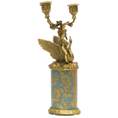 Фарфоровый подсвечник Три рожка X