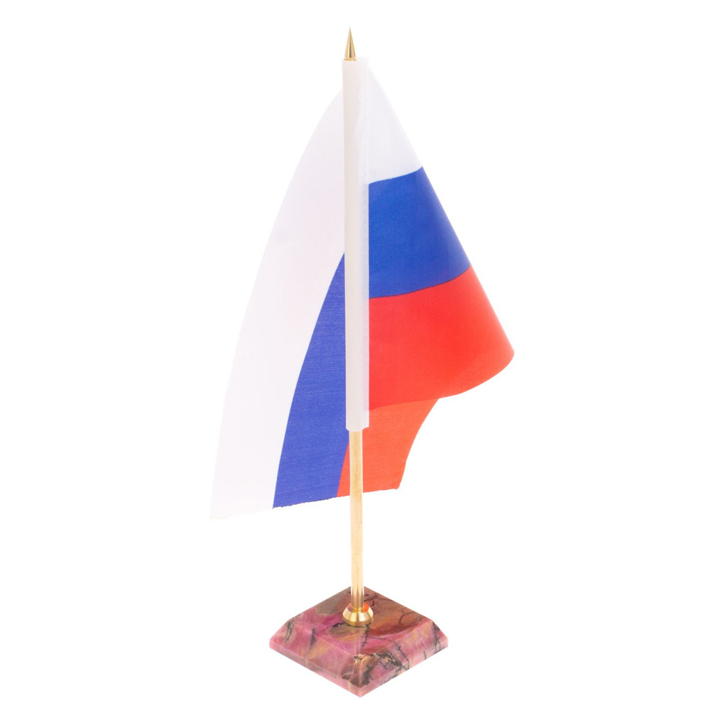 Флагшток на подставке из натурального камня Stone Flagpole