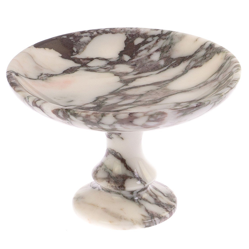 Фруктовница из натурального камня Мрамор Саянский Natural Stone Fruit Bowls