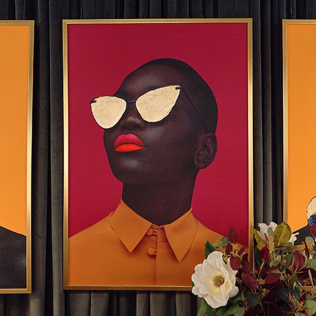 Холст The brightness of African women