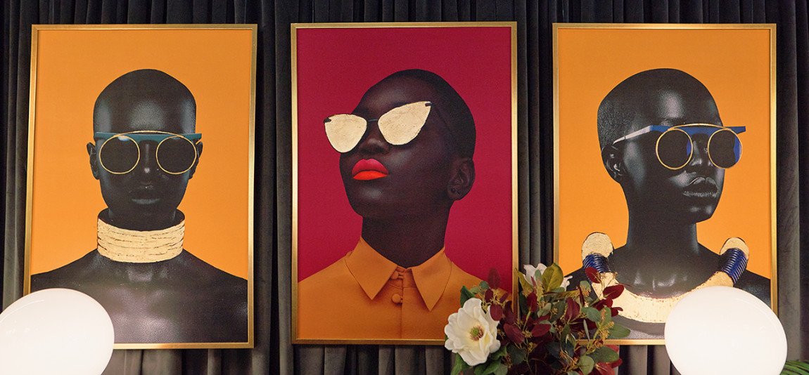 Холст The brightness of African women