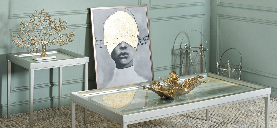 Холст с росписью поталь The riddle in the guise