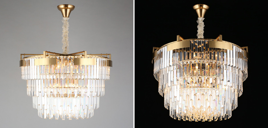 Хрустальная Люстра Harmonica Латунь