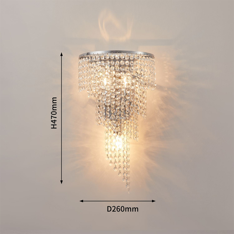 Хрустальное бра Crystal Art