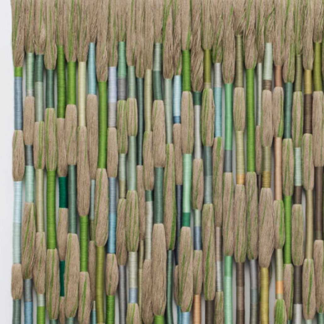 Художественный панно макраме Wall decor Voice the Forest