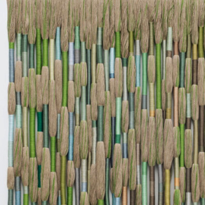 Художественный панно макраме Wall decor Voice the Forest