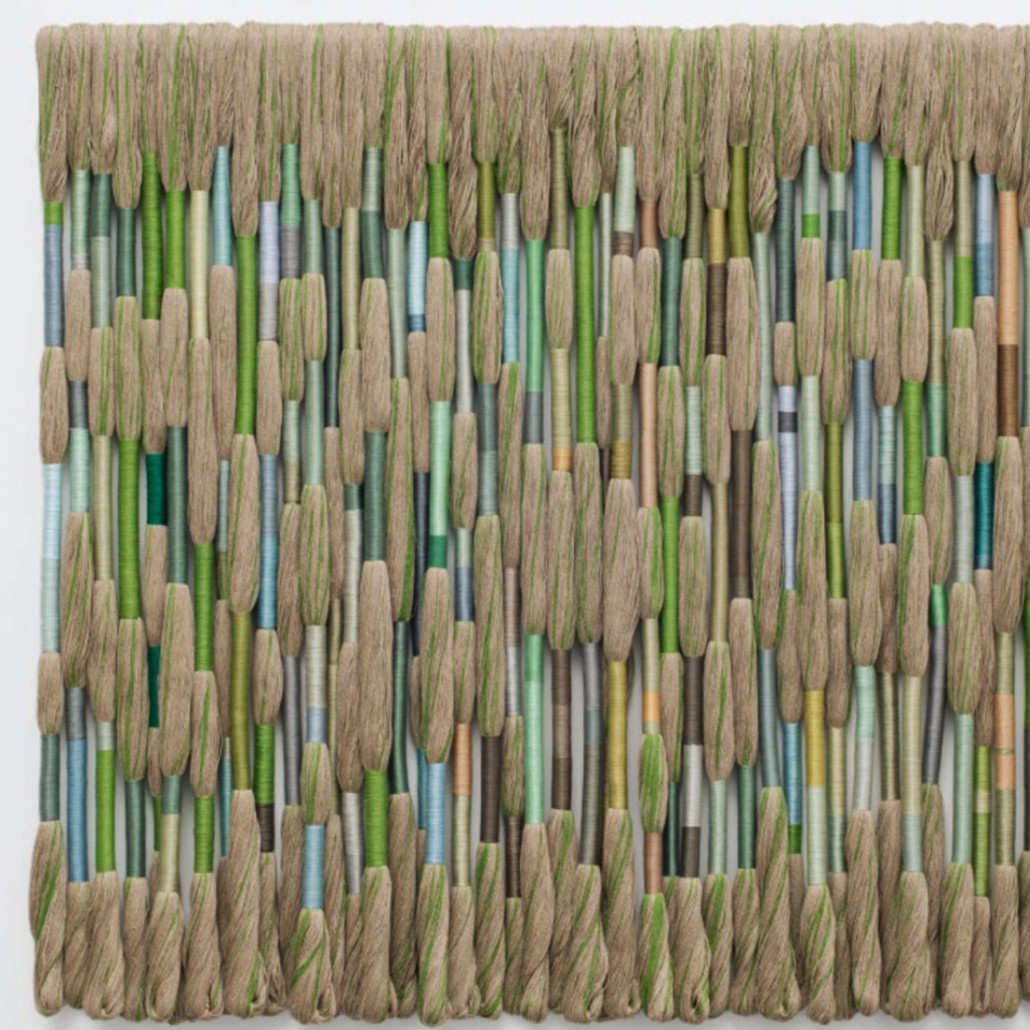 Художественный панно макраме Wall decor Voice the Forest