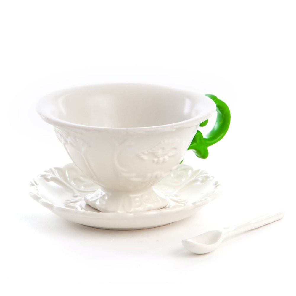 Чайная пара Seletti I-Tea Green