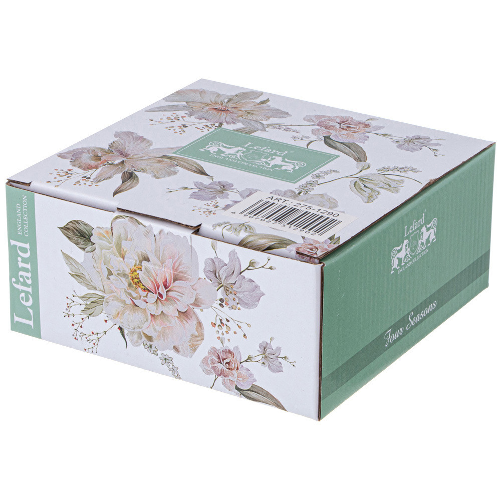 Чайная пара из фарфора 200 мл Grey Tea Porcelain Set