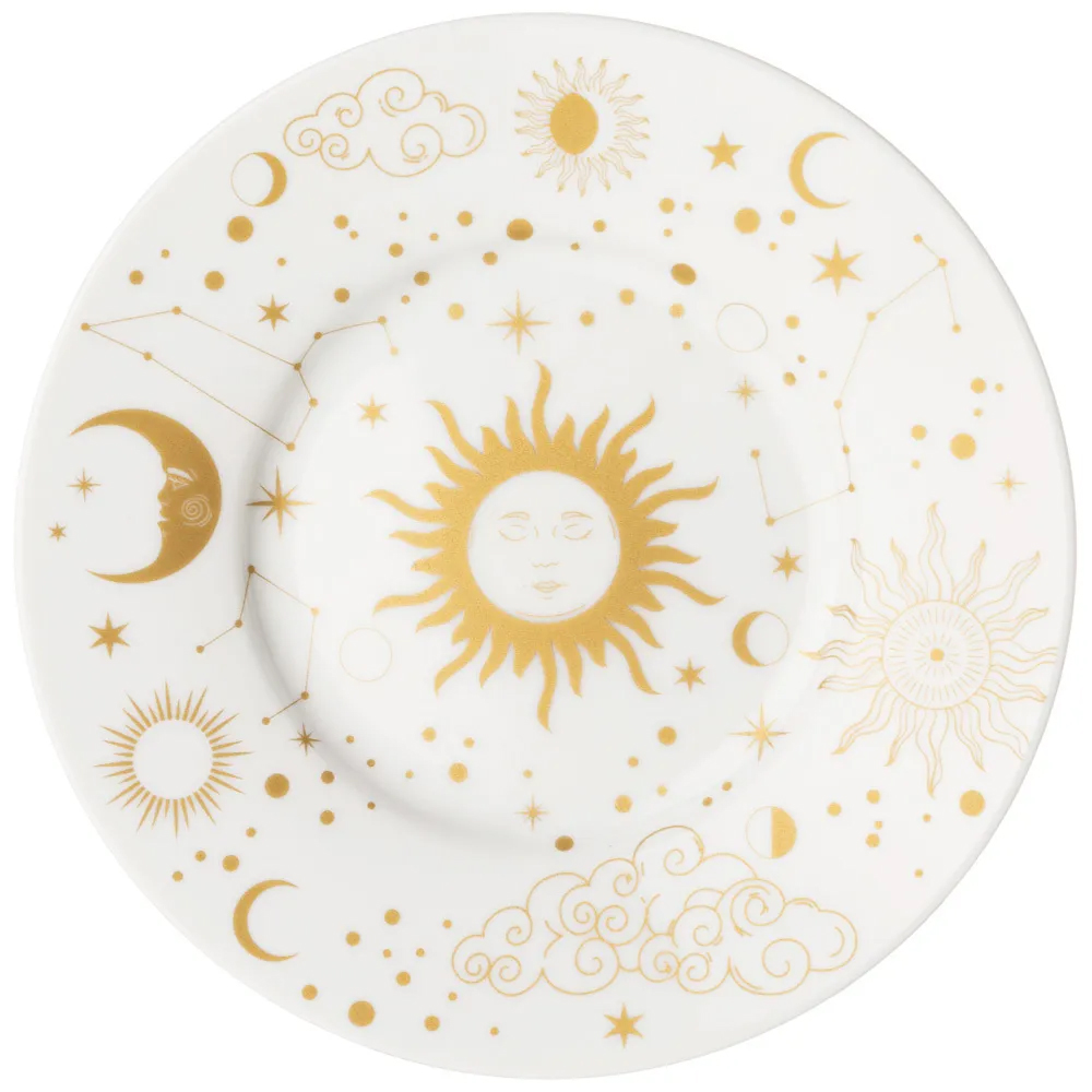 Чайная пара из фарфора с рисунком звезд и созвездий 200 мл Porcelain Astronomy Collection