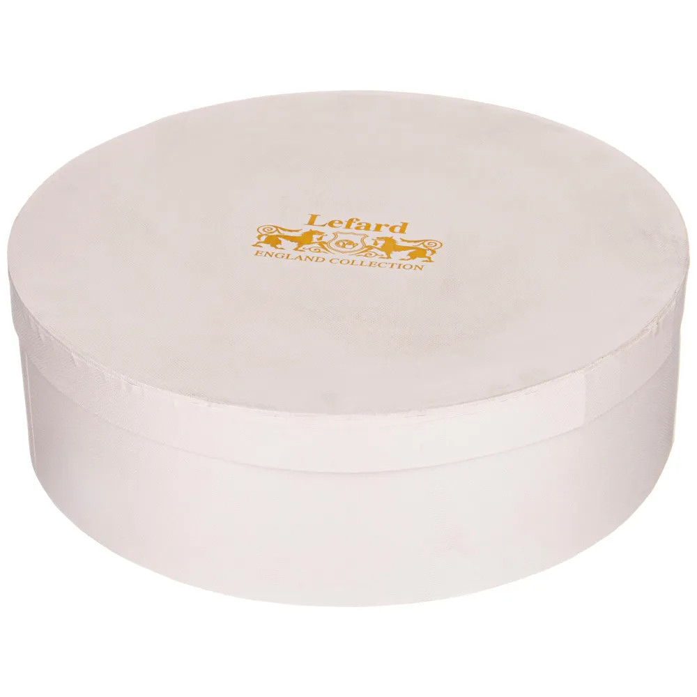 Чайный набор  белого цвета из фарфора на 6 персон 12 предметов Shine Porcelain