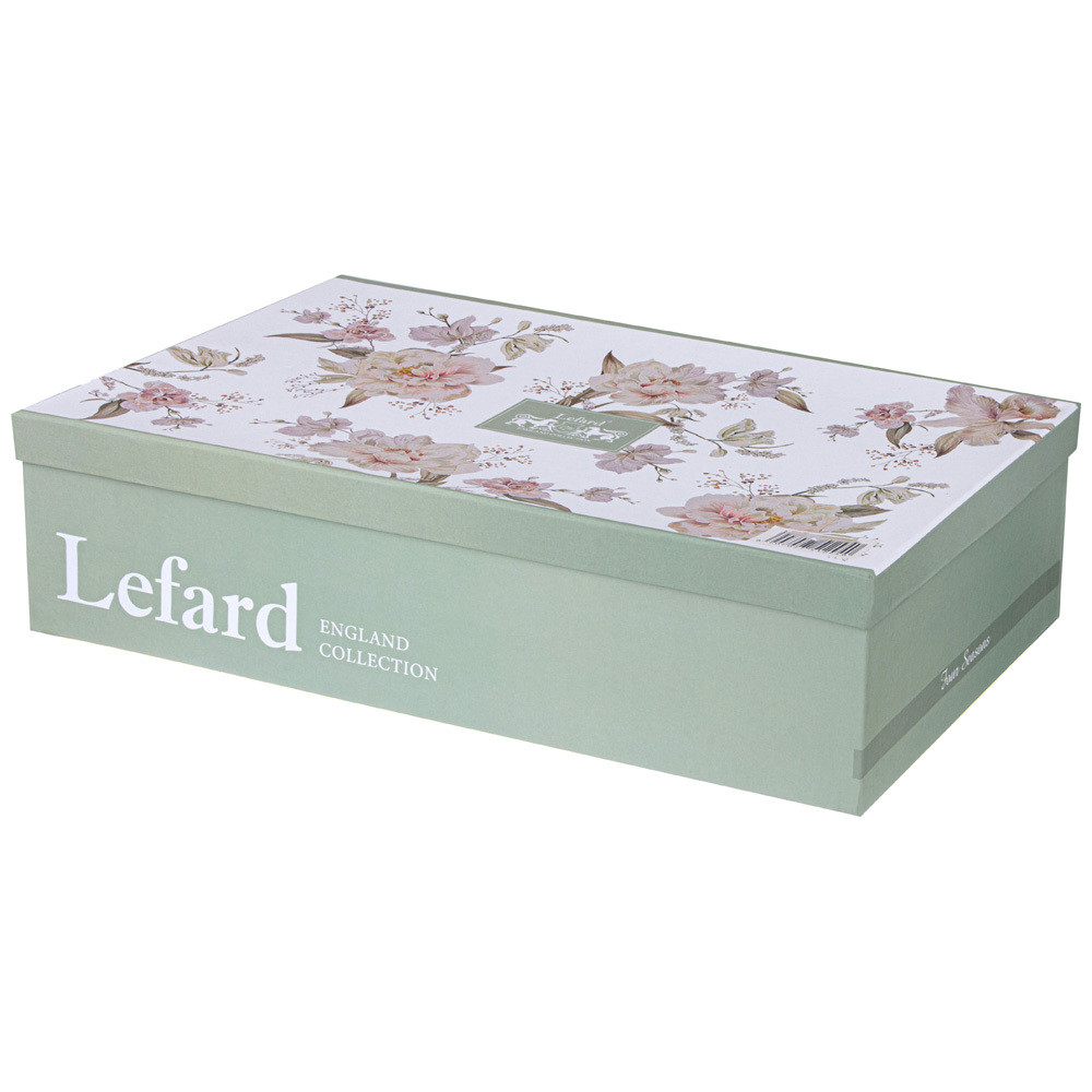 Чайный набор из фарфора на 6 персон Grey Tea Porcelain Set