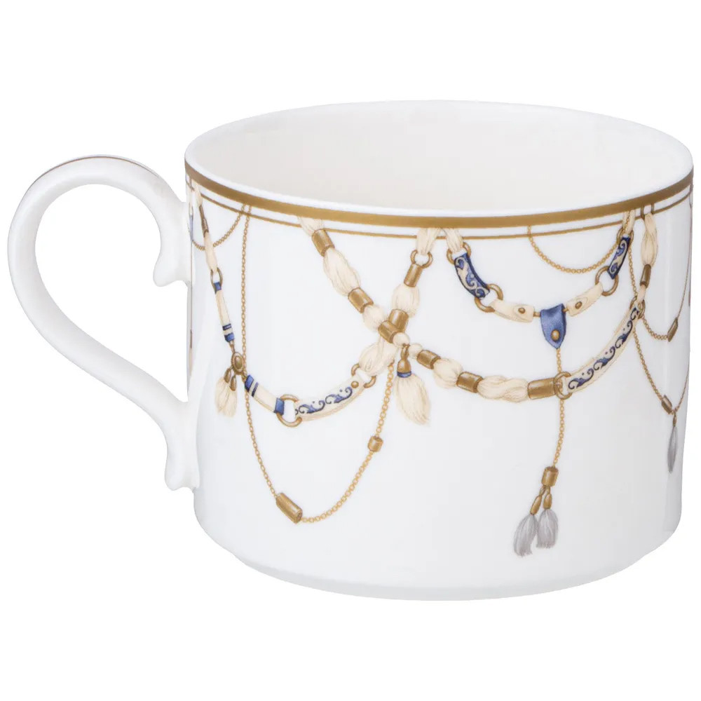 Чайный набор из фарфора с изображением лошадей на 6 персон 12 предметов Porcelain Horse Set