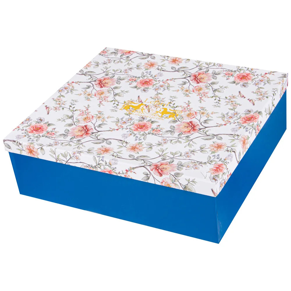 Чайный сервиз из фарфора на 6 персон 14 предметов Flower Porcelain Collection