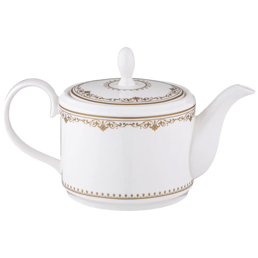 Чайный сервиз из фарфора с изображением лошадей на 6 персон 14 предметов Porcelain Horse Set