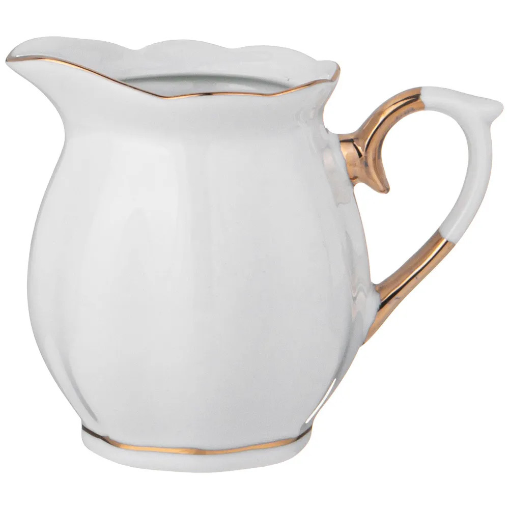 Чайный сервиз из фарфора со стразами на 6 персон 15 предметов Shine Porcelain