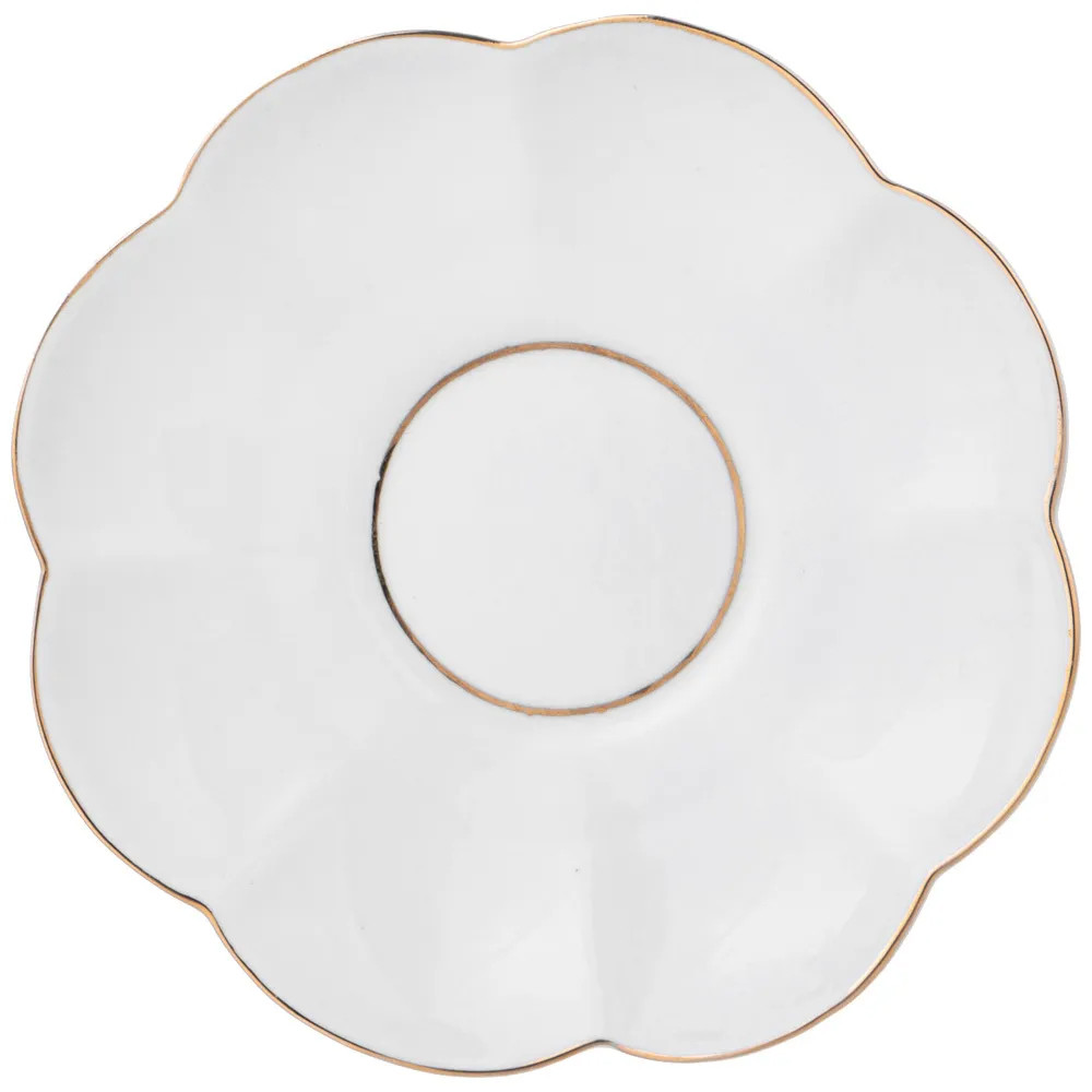 Чайный сервиз из фарфора со стразами на 6 персон 15 предметов Shine Porcelain