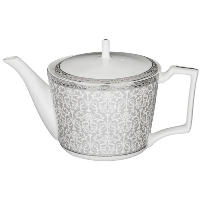 Чайный сервиз серо-белого цвета из фарфора на 6 персон 20 предметов Royal Porcelain Collection