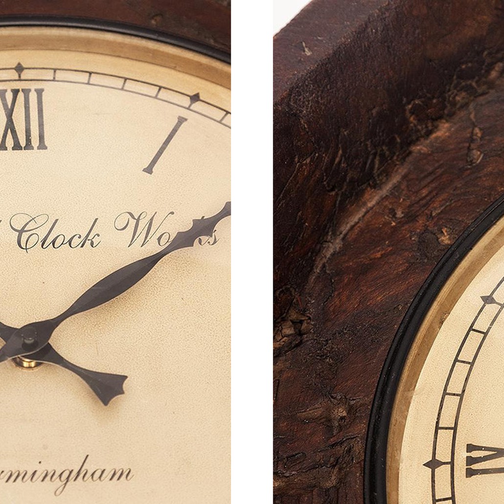 Часы Antique Indian Mango Tree Clock