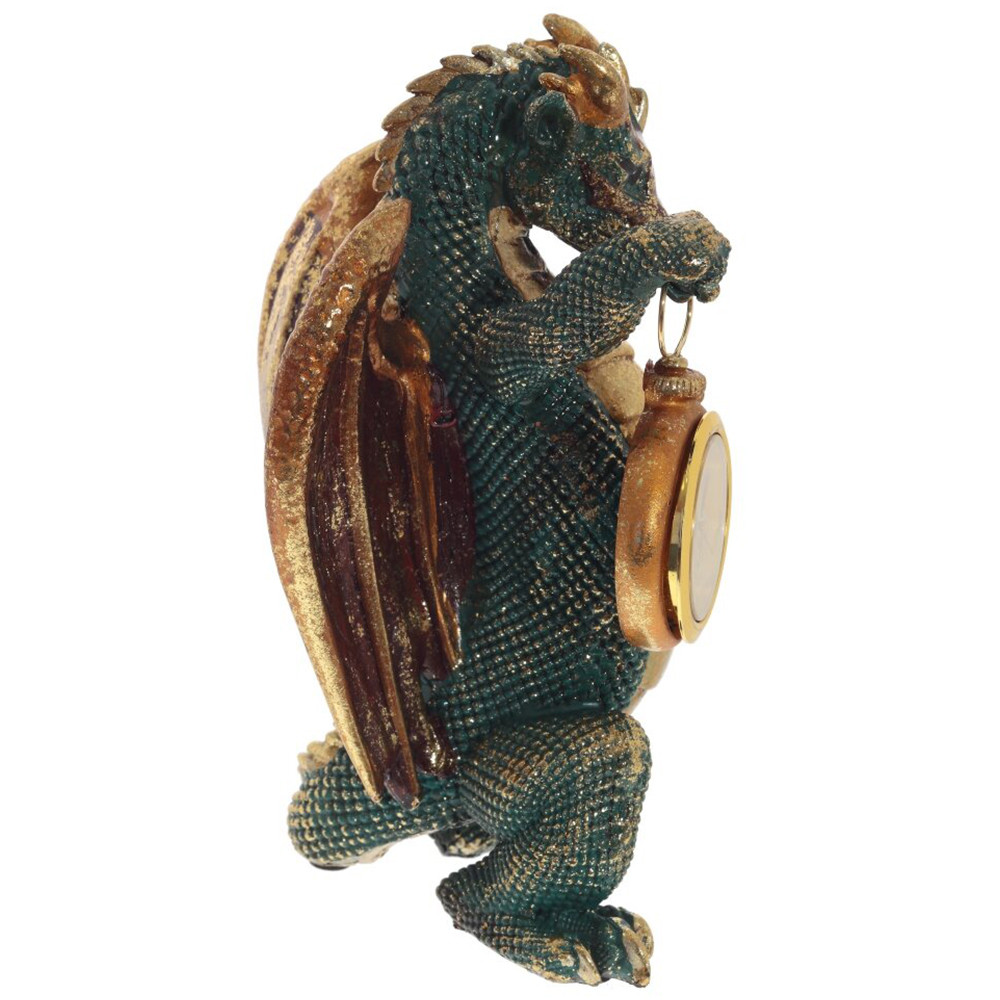 Часы в виде дракона Green Dragon with Clock