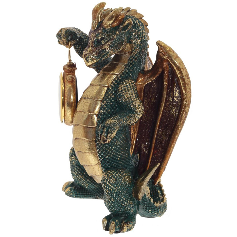 Часы в виде дракона Green Dragon with Clock
