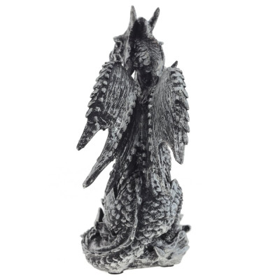 Часы в виде дракона Silver Dragon Clock