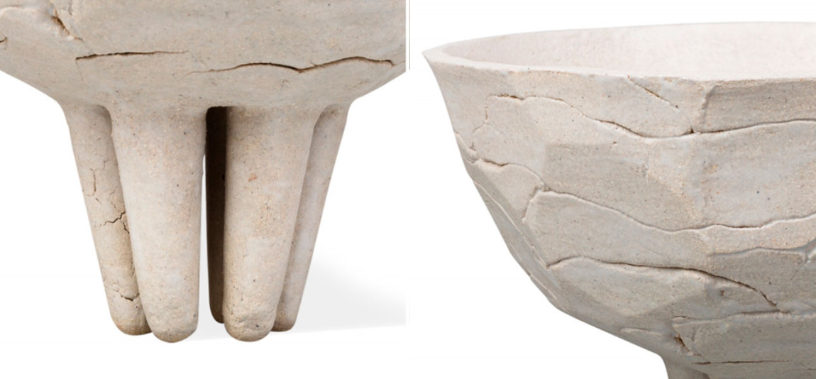 Чаша "На ножках 2" коллекция шамот