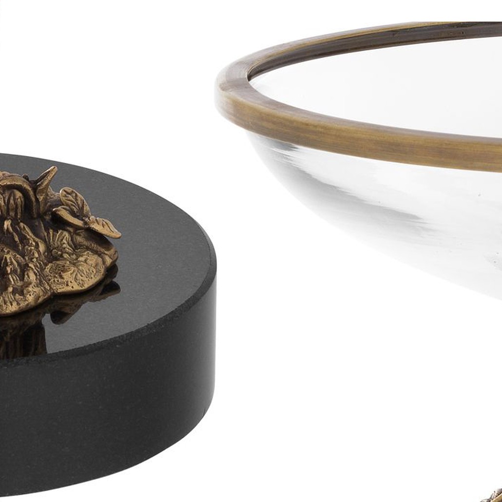 Чаша Eichholtz Bowl on base Lindroth