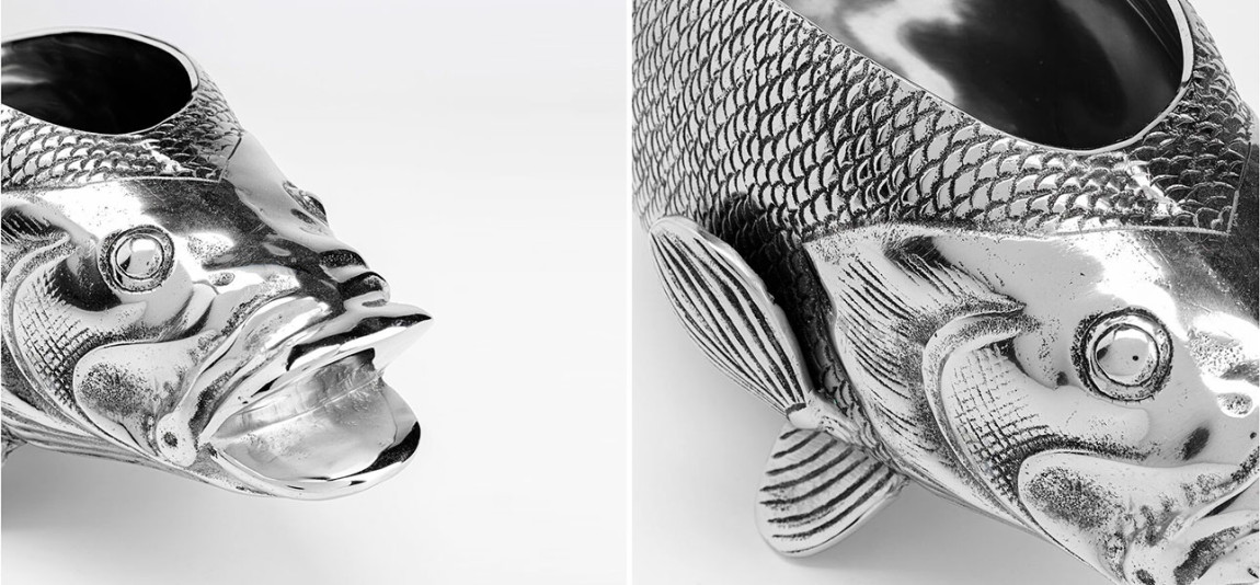 Чаша серебряная Рыбка Silver Fish