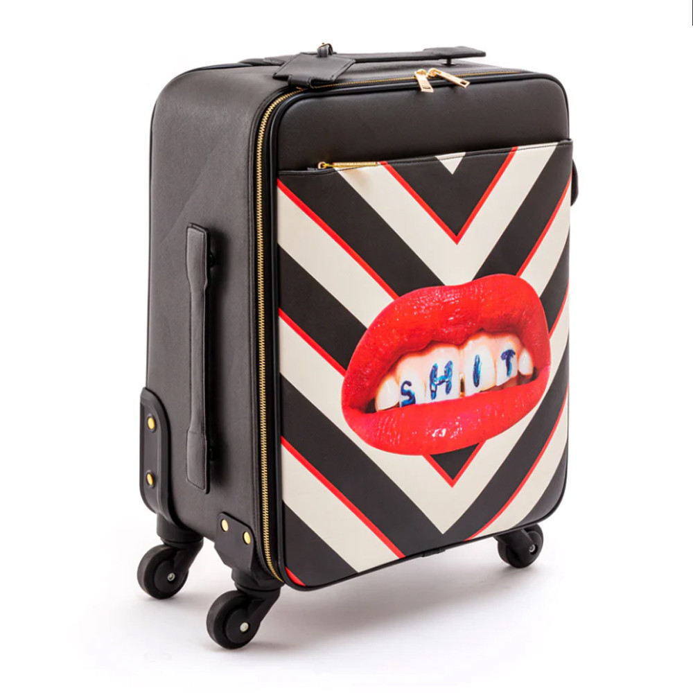 Чемодан дорожный SELETTI Travel Kit Trolley Shit