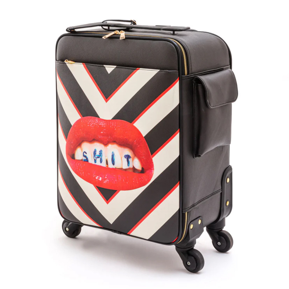 Чемодан дорожный SELETTI Travel Kit Trolley Shit