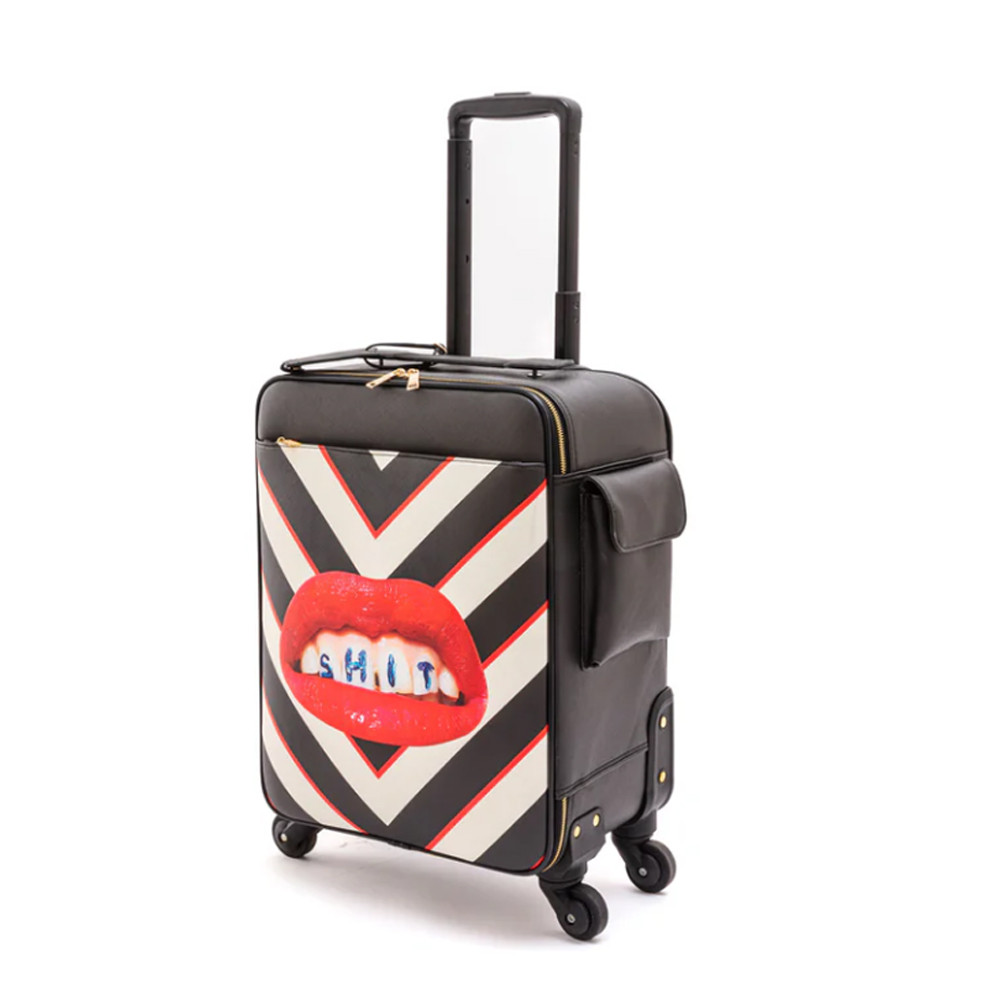 Чемодан дорожный SELETTI Travel Kit Trolley Shit