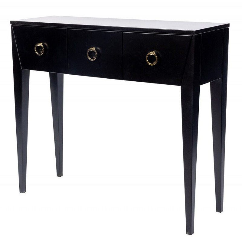 Черная консоль Сontemporary Art Deco