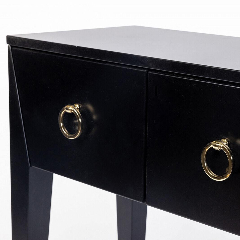 Черная консоль Сontemporary Art Deco