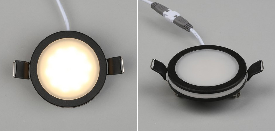 Черный спот Embedded Light