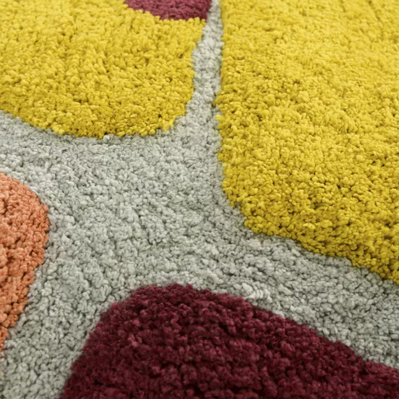 Чехол на подушку с рисунком горчичного цвета Elan Textured