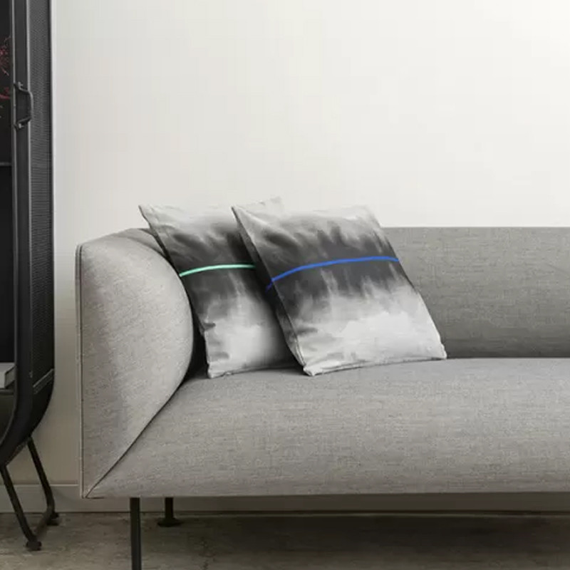 Чехол на подушку хлопковый Blake Boundaries Blue